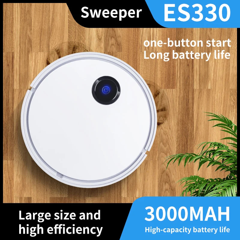 New Automatic Robot Vacuum Cleaner Smart Sweeping Dry Wet Cleaning Machine Charging Intelligent Vacuum Cleaner for Home