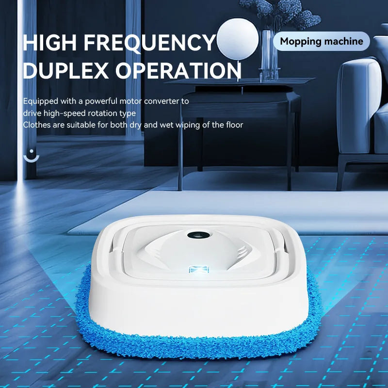 Smart Dual-Use Vacuum & Mop Robot | Home Humidifying Floor Cleaner | Automatic All-in-One Sweeping & Mopping Machine