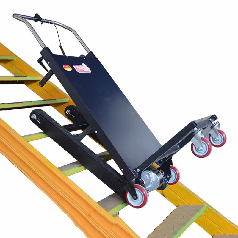 150/250/300KG 48V Folding Hand Trolley Electric Stair Climbing Vehicle Cargo Handling Cart Crawler-Type Mobile Tool