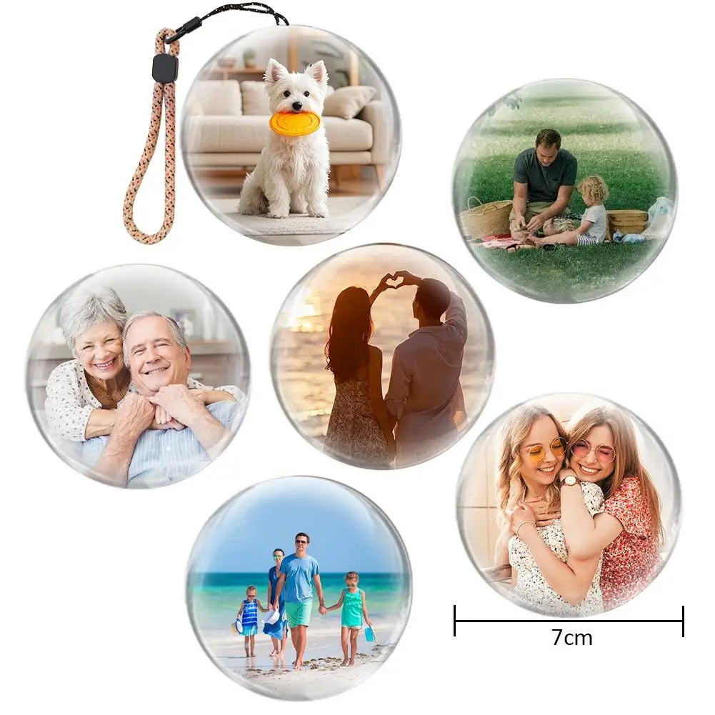 Crystal Video Electronic Ball Clear Memory Audio Video Display Ball Recollection Glass Souvenir Ball Customized Ball Player
